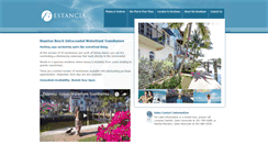 Desktop Screenshot of estanciaresidences.com